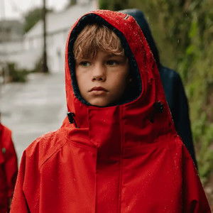 2024 Red Paddle Co Junior Dry Pro Cambio Robe / Poncho 002009006018 - Red